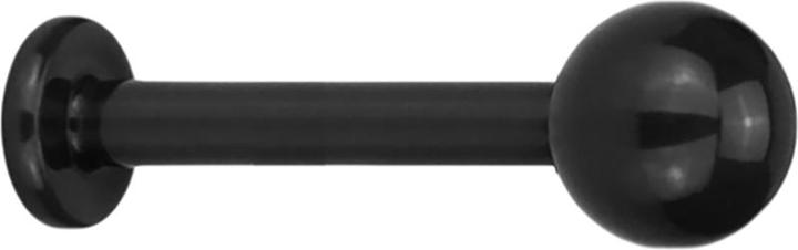Produktbild Star Piercing Micro Labret Absolute Black mit Kugel (ohne Messing, Chirurgenstahl 316L)