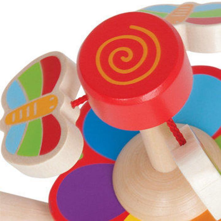 Actual product image Hape Push-Dancing Butterflies