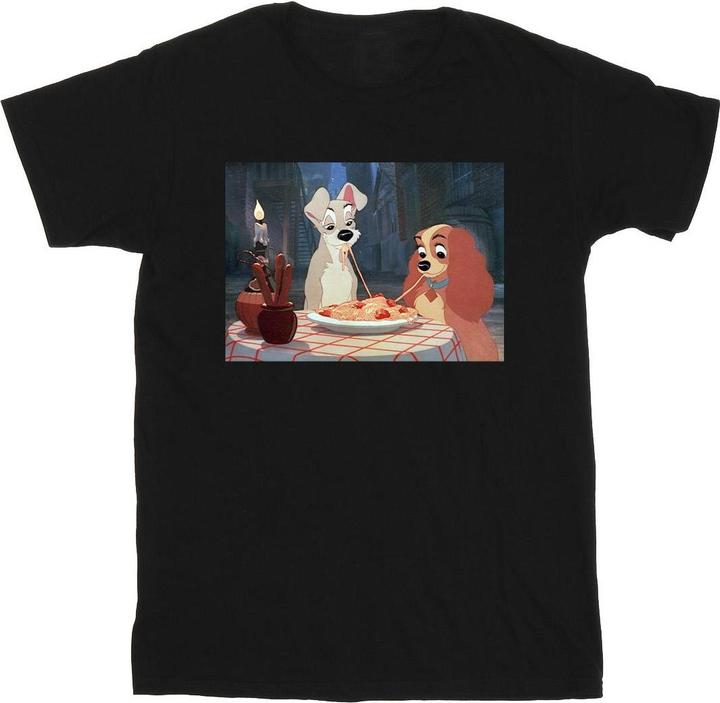 Produktbild Disney Lady And The Tramp Spaghetti Photo TShirt (3XL)