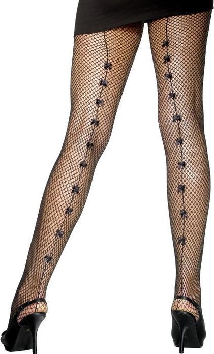 Produktbild Smiffys Netzstrumpfhose mit Naht (One Size)