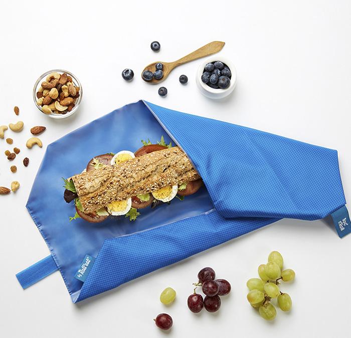 Actual product image Roll'Eat Lunch Bag BocnRoll Active Blue