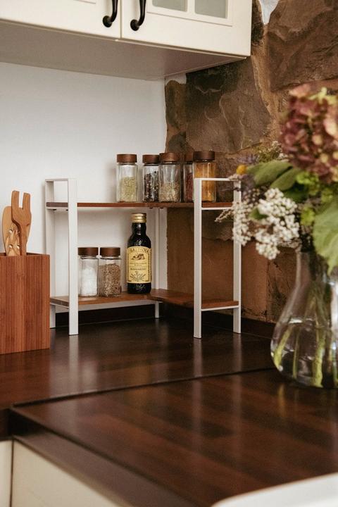 Actual product image Wenko Louisa kitchen corner shelf