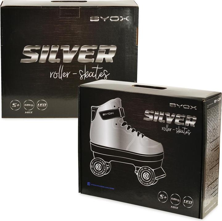 Immagine prodotto Byox Pattini a rotelle Silver versch. Taglie (35)