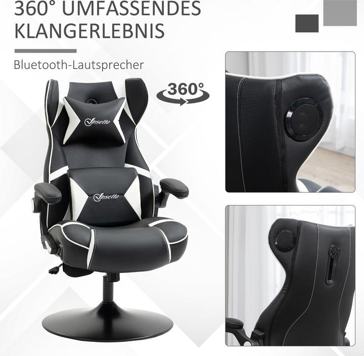 Produktbild Vinsetto Gamingsessel mit Lautsprecher