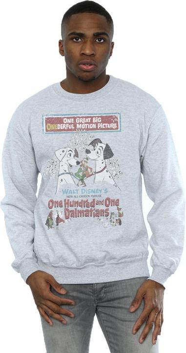 Immagine prodotto Disney 101 Dalmatians Retro Poster Felpa Uomo (L)