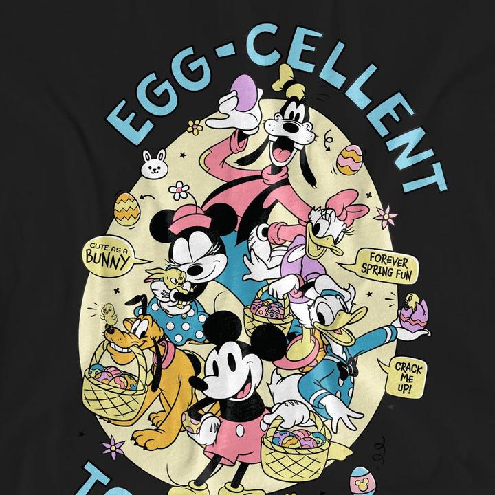 Immagine prodotto Mickey Mouse Eggcellent Together Maglietta Pasqua Adulto Unisex (L)
