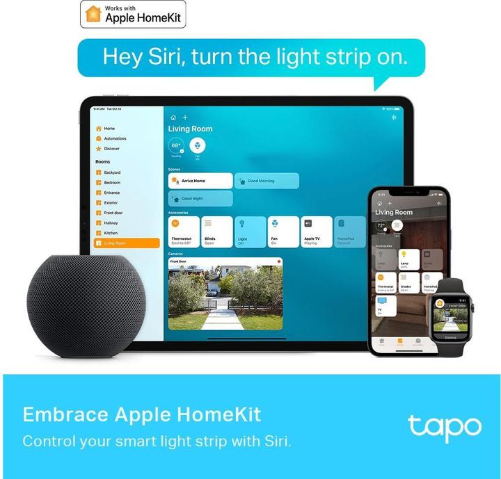 Produktbild TP-Link Tapo L930-10) (Mehrfarbig, 1000 cm, Indoor)