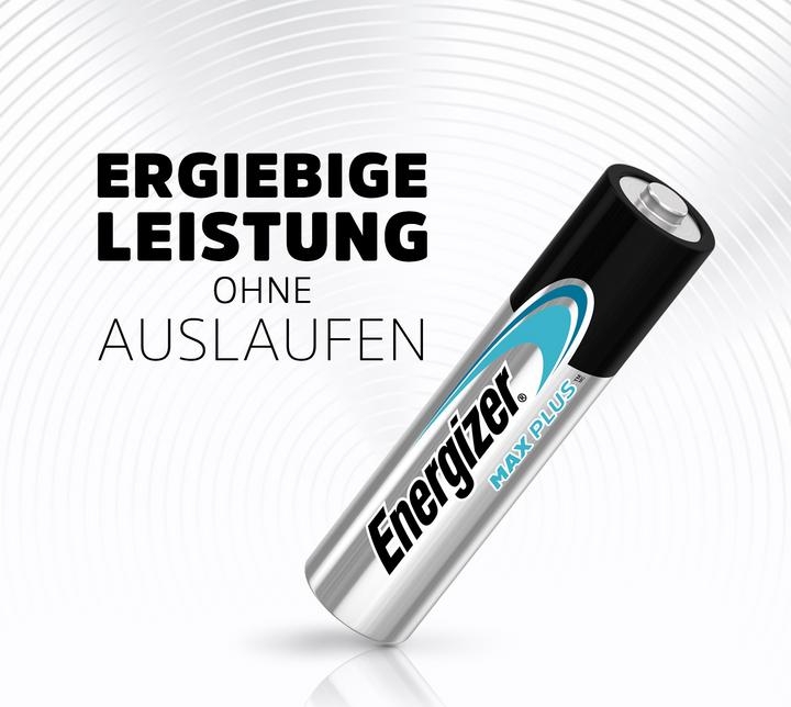 Produktbild Energizer Max Plus (4 Stk., AAA, 1300 mAh)
