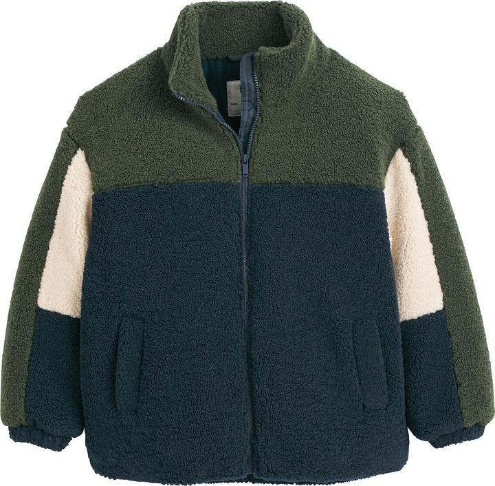 Actual product image La Redoute Collections Sherpa-Jacke mit Reissverschluss und Stehkragen (102)