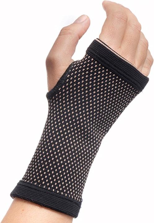 Image du produit Casativo Bracelet de poignet pour le sport et les loisirs, cuivre et charbon de bambou, L/XL (L, XL)