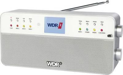 Produktbild Dual WDR Küchenradio DAB+, UKW Bluetooth®, AUX Weiss (DAB+, UKW, Bluetooth)