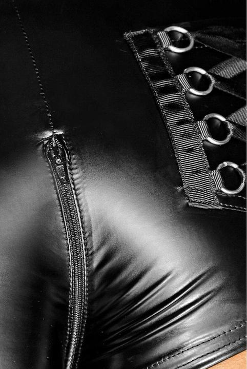 Produktbild Noir Handmade Selfish Wetlook Shorts ouvert (L)