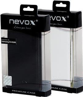 Produktbild Nevox RELINO Case for Samsung Galaxy S3 i9300 i9305 Flip Tasche, white-green, Blister (Samsung Galaxy S3)