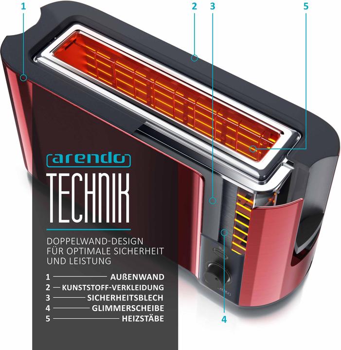 Produktbild Arendo Toaster