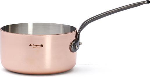 Immagine prodotto de Buyer Casseruola Inocuivre con manico in ghisa (14 cm, Pentola, Acciaio inossidabile, Rame)