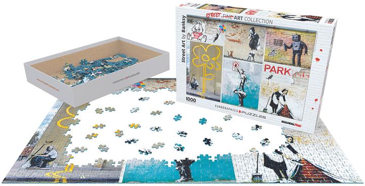 Actual product image Eurographics Banksy Art (1000 pieces)