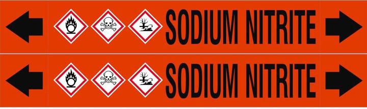 Produktbild Brady ASME - Rohrmarkierer - Sodium Nitrite