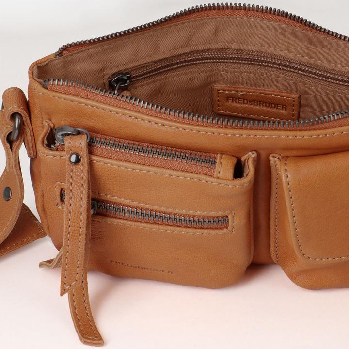 Produktbild FredsBruder In My Pocket Schultertasche Leder 31 cm