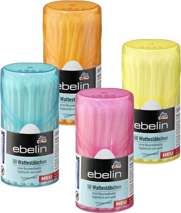 dm ebelin Wattestäbchen Reisebox