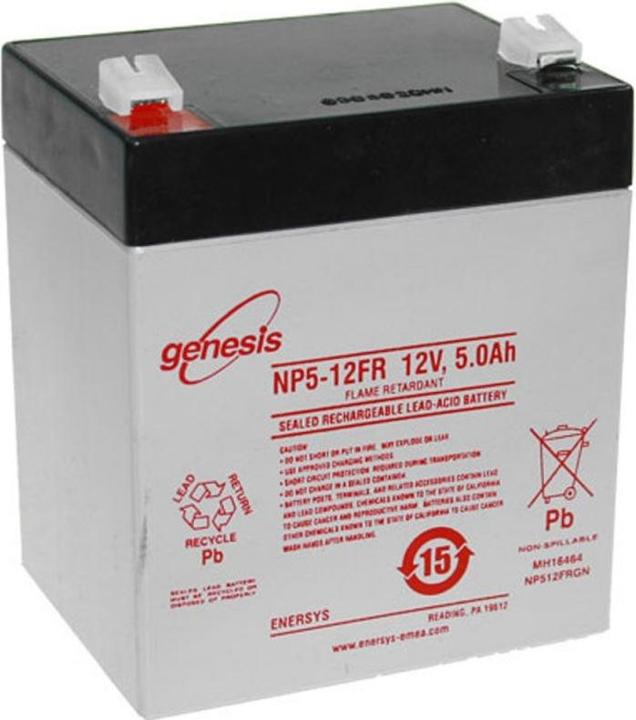 Produktbild Hawker Energy Akku Enersys Genesis NP5-12 Akku Blei PB 12Volt 5Ah (12 V, 5 Ah)