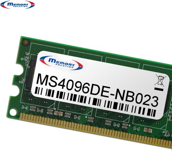 Image du produit Memorysolution DDR3L (Latitude E5250, 1 x 4GB)