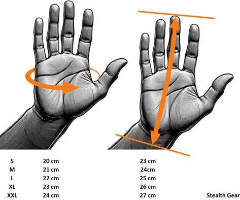 Image du produit Stealth Gear Gants taille M (M)