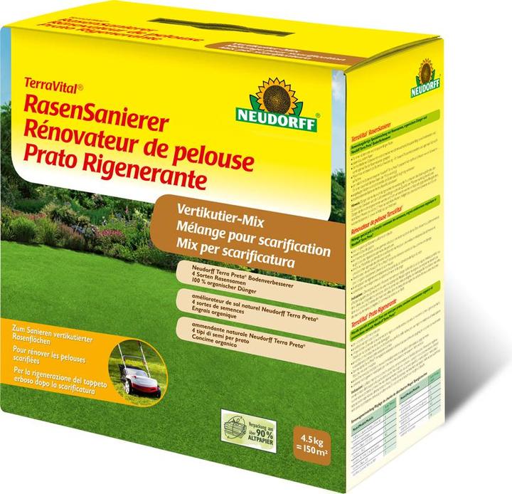 Produktbild Neudorff TerraVital RasenSanierer 4.5 kg (Rasensamen)