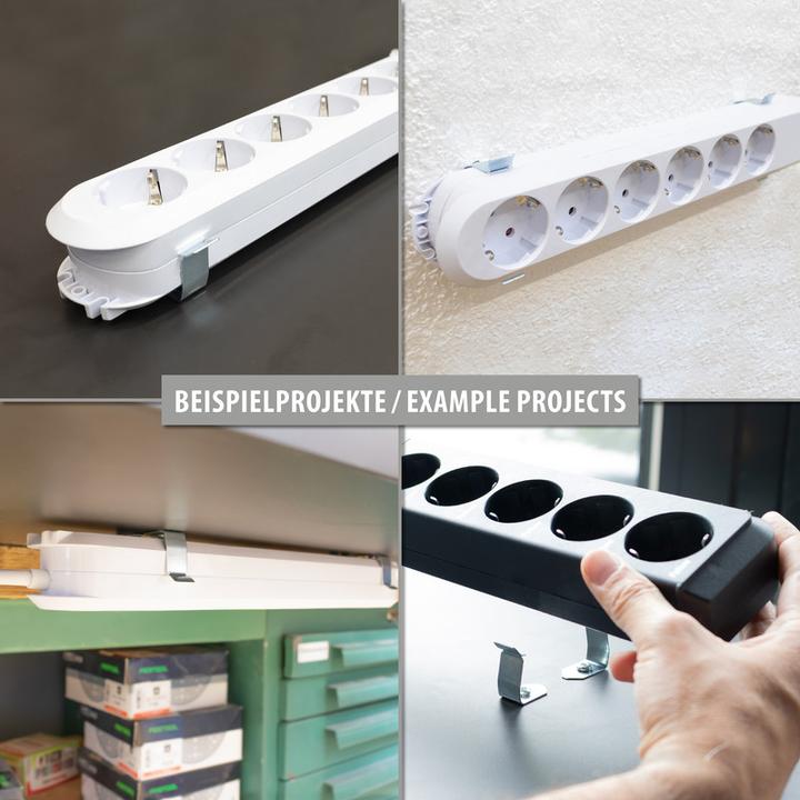 Produktbild Tox Halterung für Steckdosenleisten Bracket (2er Set) (1 Stk.)