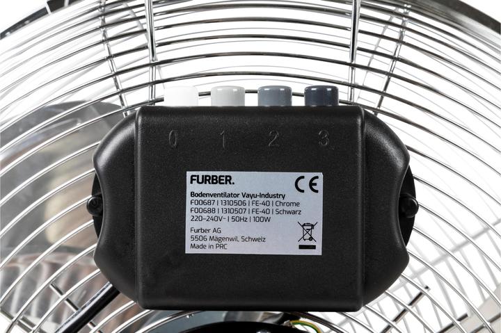 Actual product image Furber Floor fan (58 dB)