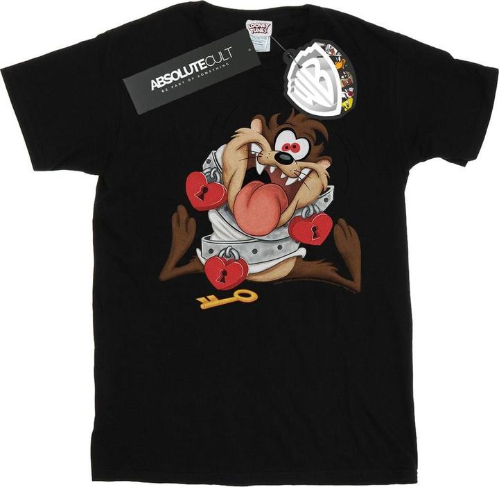 Immagine prodotto Looney Tunes Taz Valentine's Day Madly In Love Maglietta Uomo (M)