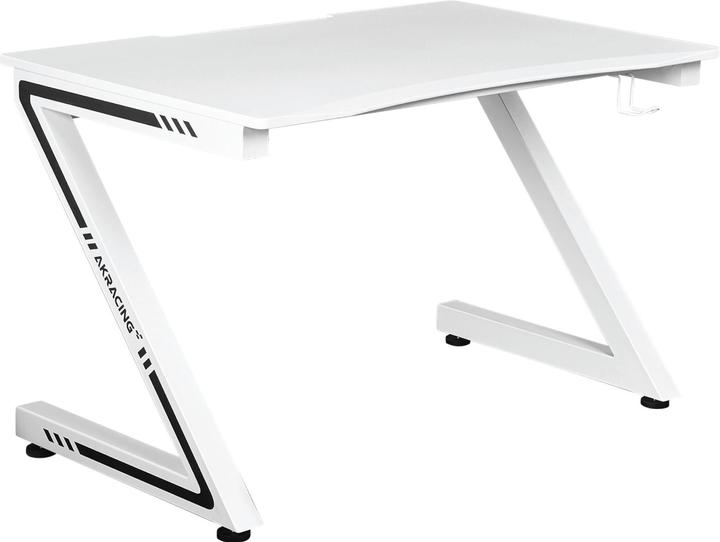 Akracing Bureau Gamer compatible Sierra (Blanc)