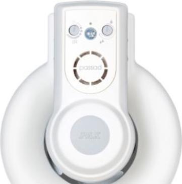 Actual product image Fresh Pax Passad 30 ceiling fan with humidity control, light/PIR sensor and timer func