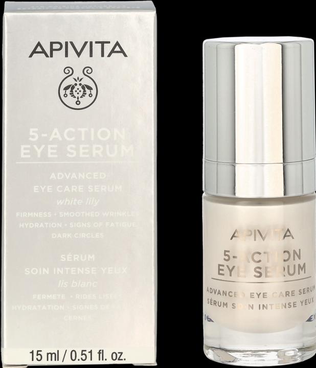 Produktbild Apivita 5-Action Eye Serum (Serum, 15 ml, Tag + Nacht)