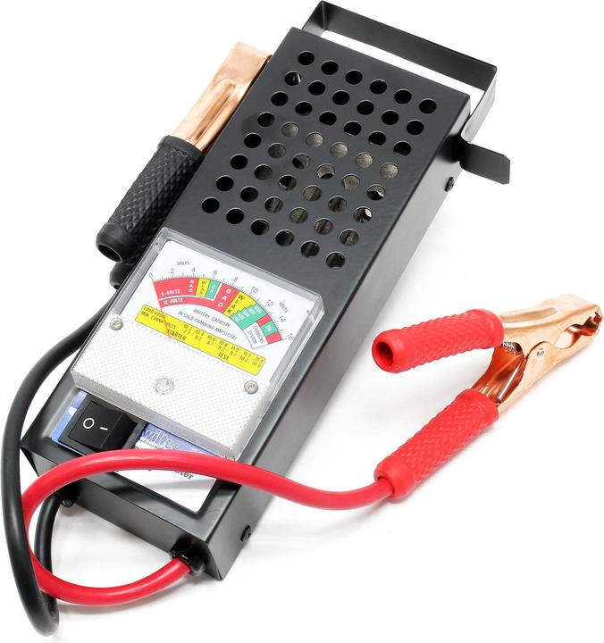 Immagine prodotto Wiltec Tester per batteria 6/12V tester per batteria auto tester per batteria auto tester di carica auto