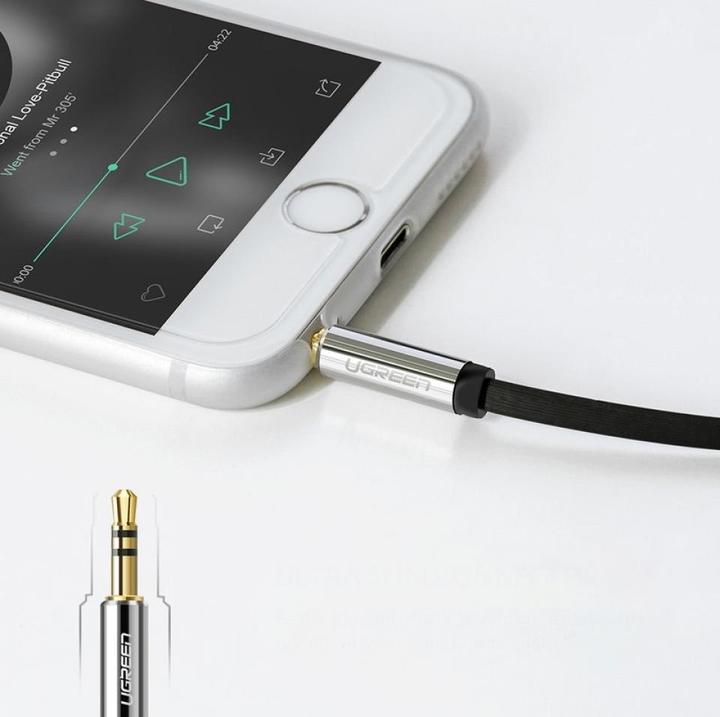 Actual product image Ugreen 3.5mm Klinke – 3.5mm Klinke (1 m, 3.5mm jack (AUX))