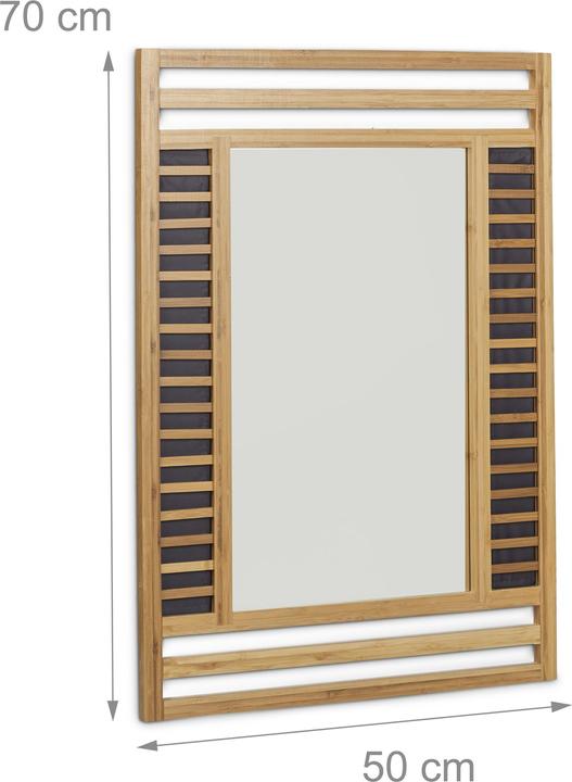 Actual product image Relaxdays Bamboo decor (50 x 70 cm)