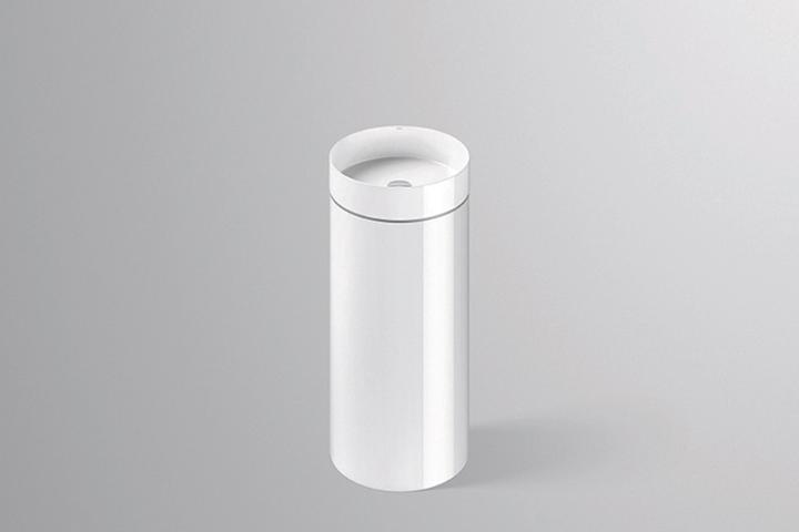 Actual product image Alape washbasin WT.RX400.KE, round diameter 40.0cm, 4506500000 (442 mm, 520 mm)