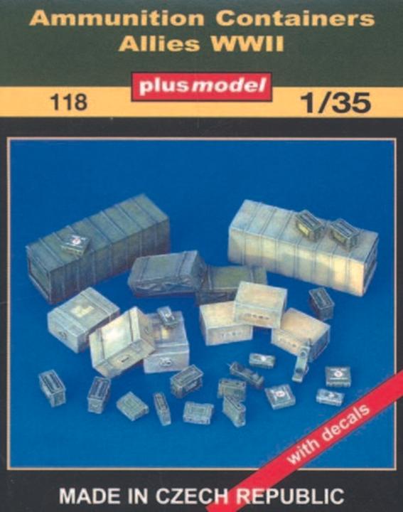Image du produit Plus Model Conteneur de munitions Alliés WWII