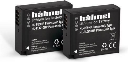 Actual product image Hähnel HL-PLG10, 2 camera battery replaces original battery DMW-BLG10E 7.2 V 1000 mAh (Camera battery)