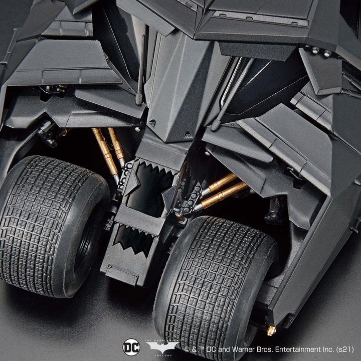 Actual product image Banpresto Model Kit Batman Begins Batmobile 1/35