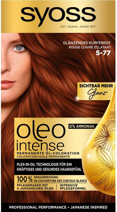 Syoss Oleo Intense (5-77 Glänzendes Kupferrot)