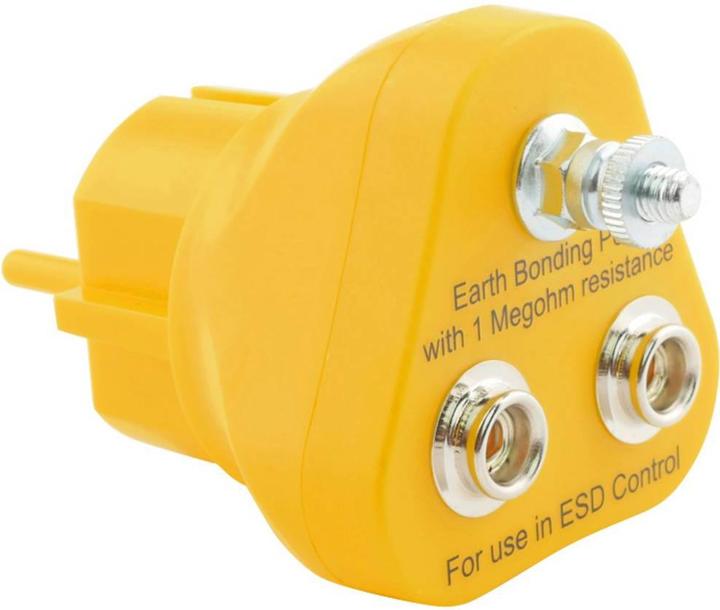 Actual product image Bernstein ESD earthing plug (Static protection)