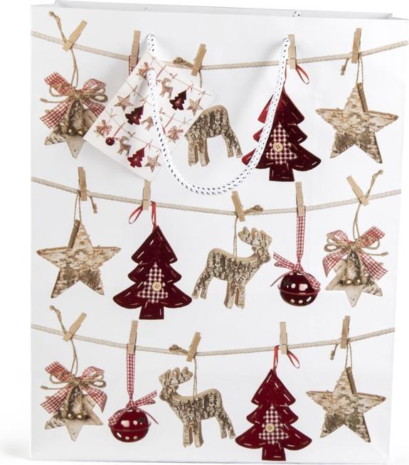 Actual product image MICA Living Gift bag - Christmas - approx. 18 x 23 x 10 cm (Gift bag)