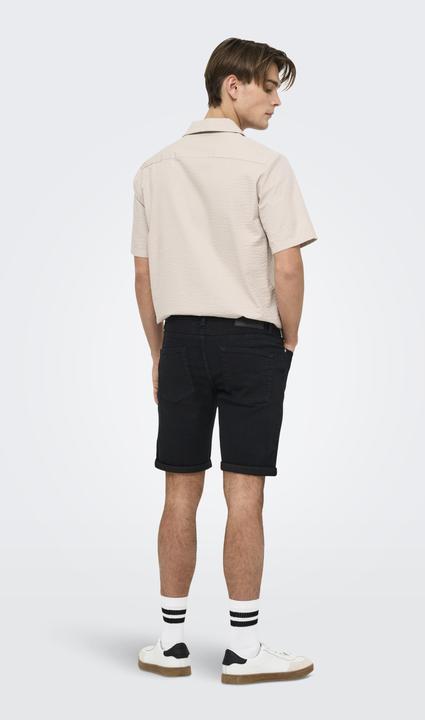 Actual product image Only & Sons ONSPLY Mid Rise Normal geschnitten Shorts Jeans-Shorts (L)