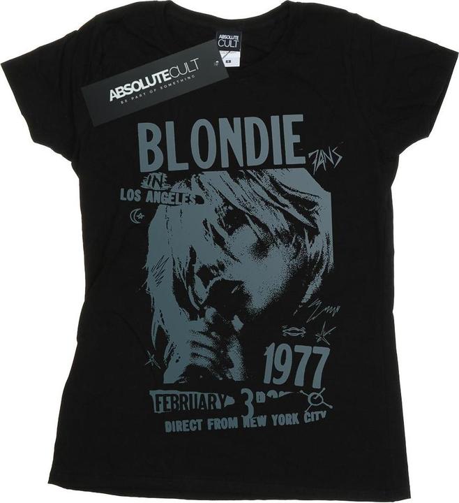 Blondie Tour 1977 Chest TShirt (L)