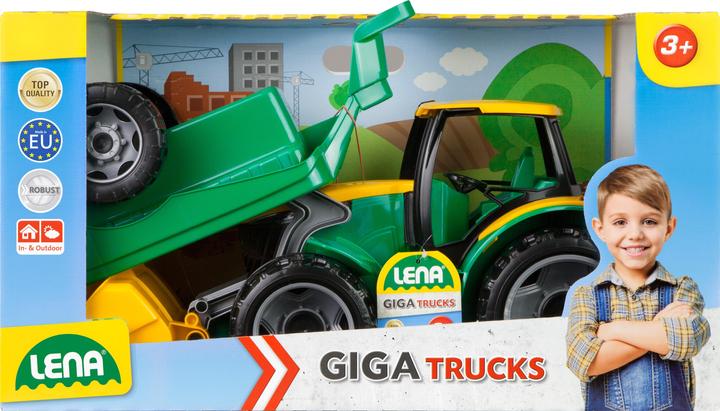 Produktbild Lena GIGA TRUCKS Traktor mit Schaufel und Anhänger