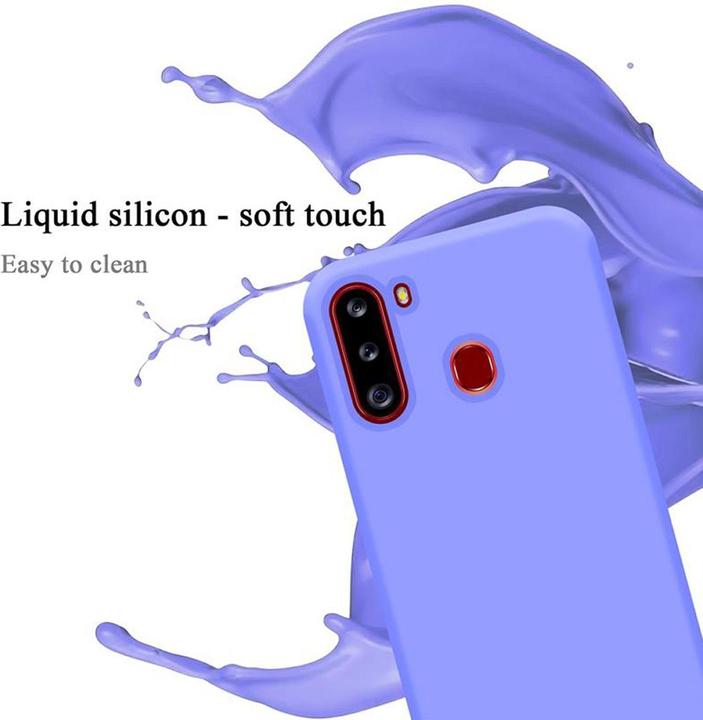 Image du produit Cadorabo TPU Liquid Silicone Case Cover (Samsung Galaxy A21)