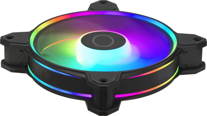 Actual product image Cooler Master COOELR MASTER MasterFan MF120 Halo 2 3in1 (120 mm, 3 x)