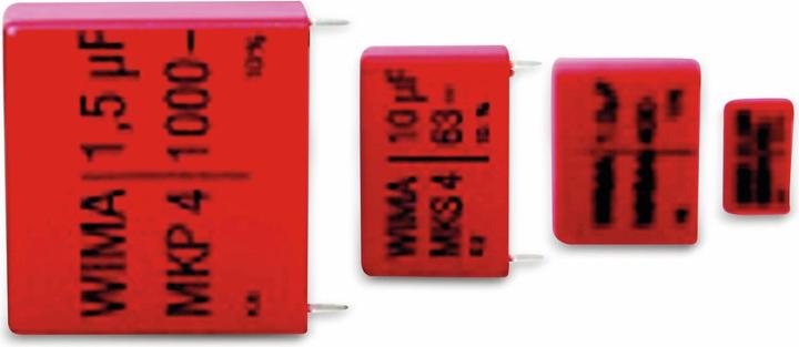 Actual product image WIMA Film capacitor, MKS4G034705B00KSSD, 0.47UF, 400V
