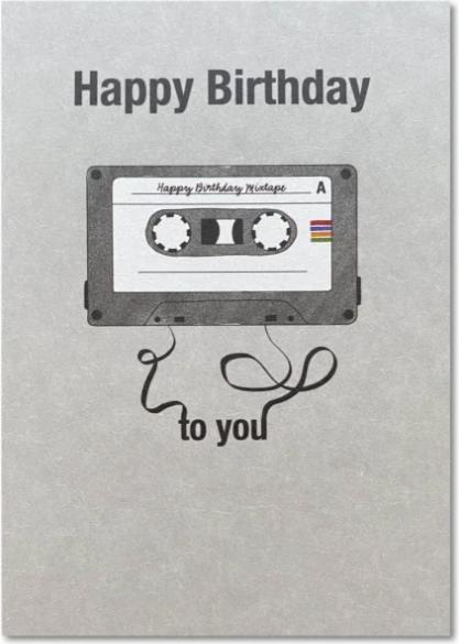 Immagine prodotto Keitcards Cartolina Buon compleanno a te